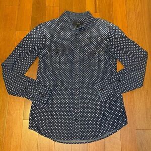 J. Crew ⭐️ Star Dark Denim Shirt 2